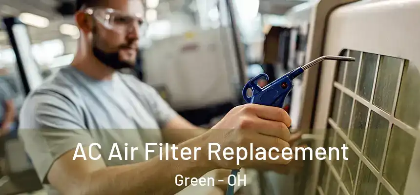 AC Air Filter Replacement Green - OH